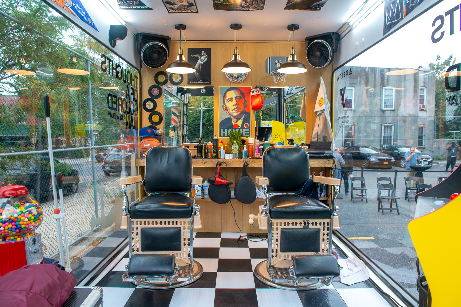 Branded food trucks for Thoughts of a Colored Man